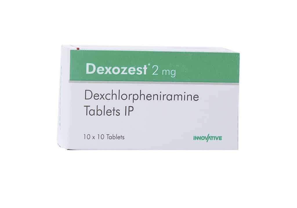 Дексхлорфенирамин малеат